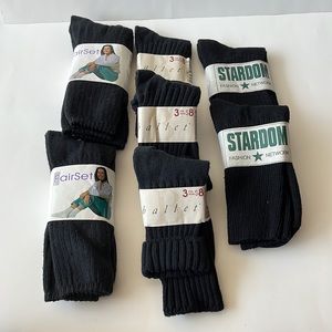 NEW Cotton/Lycra Cotton/Nylon Socks